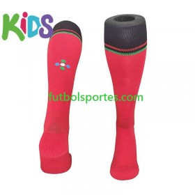 Portugal Niño Primera Euro 2024 Calcetines de Futbol